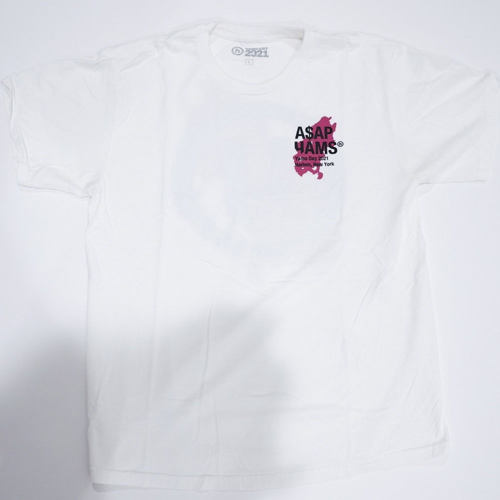 Hidden NY x Yams Day 2021 A$AP Yams T shirt Size L